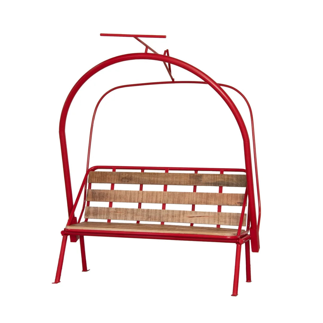Modern wooden bench with sleek design perfect for living room, hallway, or entryway seating by