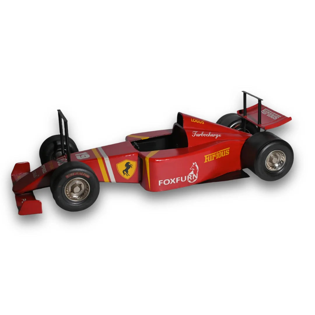Alt Text: Luxury racer coffee table with sleek automotive design and premium finish, perfect for modern living room interiors