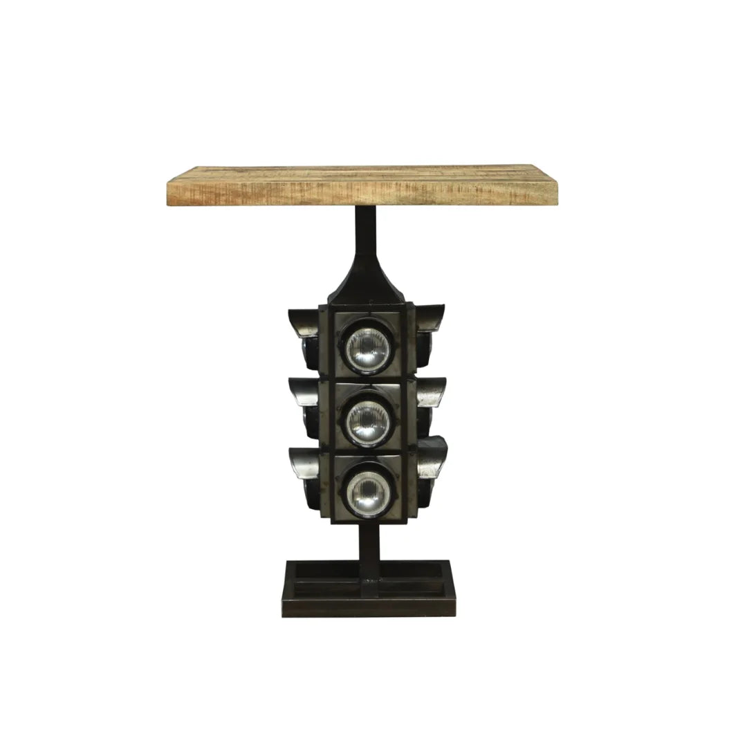 Signal Light Bar Table LTT-32 vintage industrial bar furniture by Foxfurn