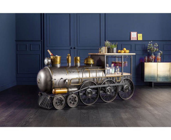 Railway Engine Themed Bar Counter