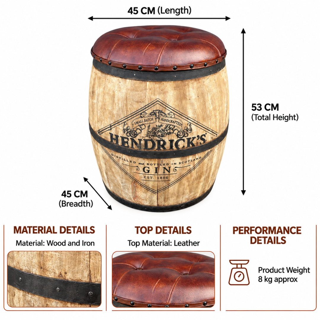 Barrel Stool
