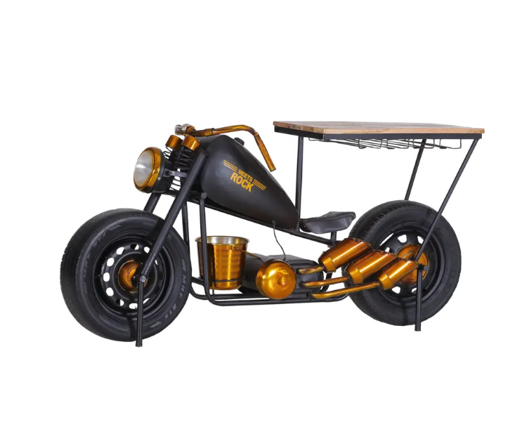 Motorcycle Bar Console – Bobber Edition