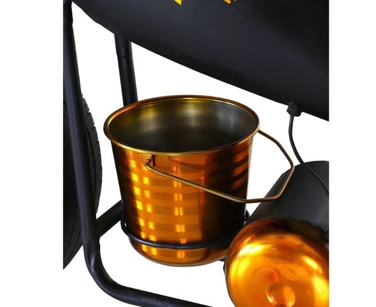 bar console with storage 