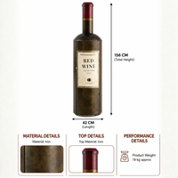 Wine Bottle Bar Cabinet