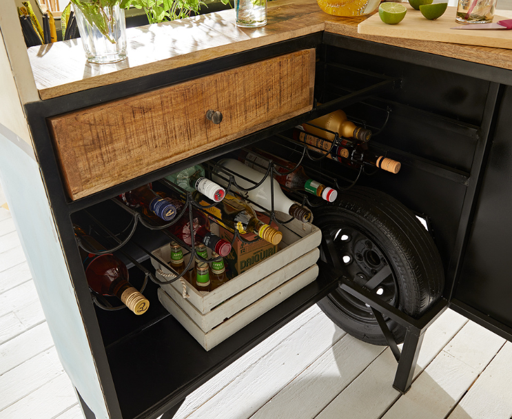 Modern Bar Counter with storage for Home