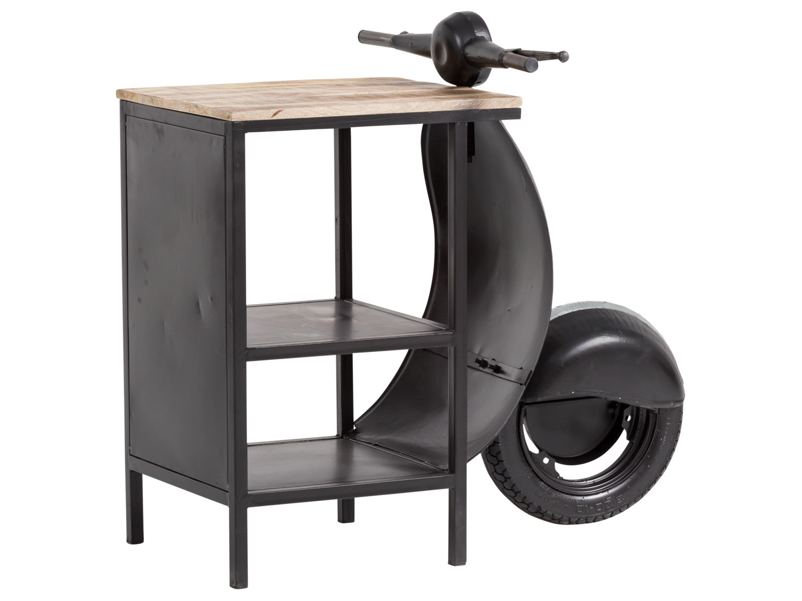 bar cart with storage