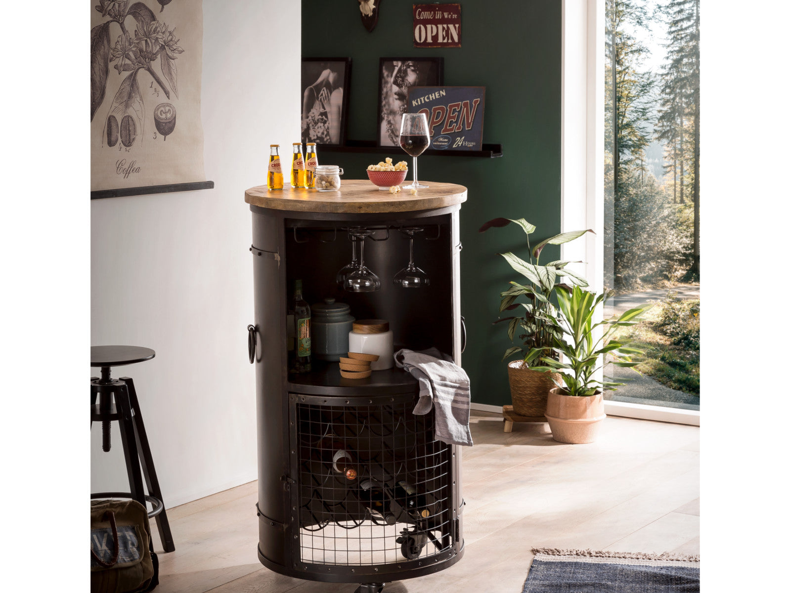 Round Tank Bull Kart Bar