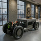 Automobile-inspired wooden coffee table with unique car design and premium finish by Foxfurn