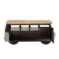 Car inspired coffee table with storage and sleek modern design, perfect for living room decor by Foxfurn
