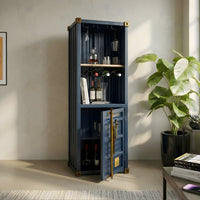 Modern container style bookshelf furniture for home library display
