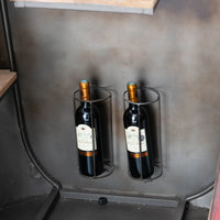 Modern gondola counter design with spacious storage shelves and premium finish by Foxfurn