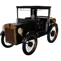 L model car-inspired bar counter with premium finish, storage shelves and unique automotive design by Foxfurn
