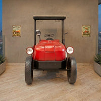 Rustic tractor style bar counter furniture for restaurants and lounges