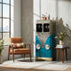 Unique automobile-inspired Kombi storage bar cabinet furniture