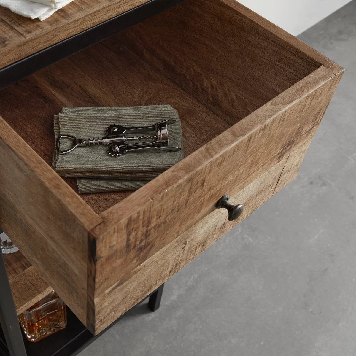  bar counter with Wooden drawer 