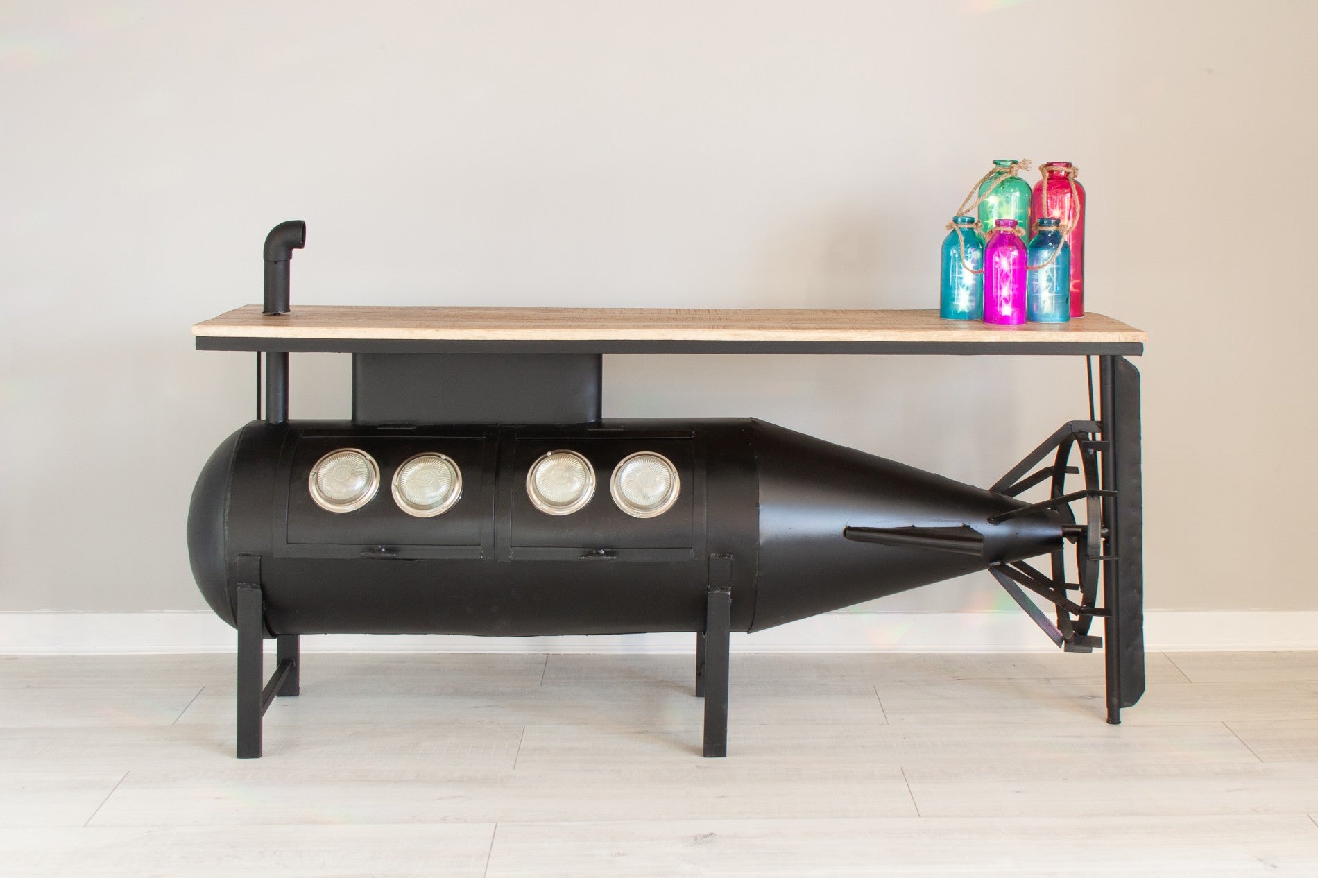 Modern coffee table with unique design 