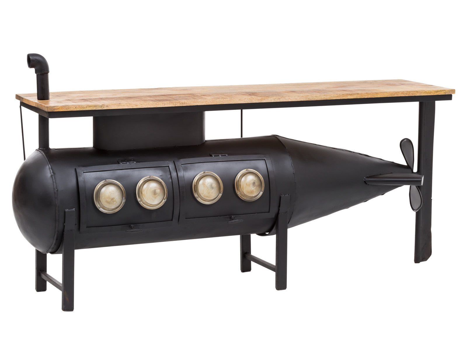 Industrial-style table 