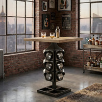 Handcrafted Signal Light Bar Table LTT-32 with industrial design