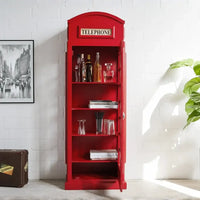 Decorative telephone book shelf storage unit for modern homes