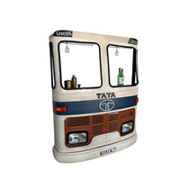 Indian TATA Truck Design LMV-32 themed furniture by Foxfurn with vintage industrial style