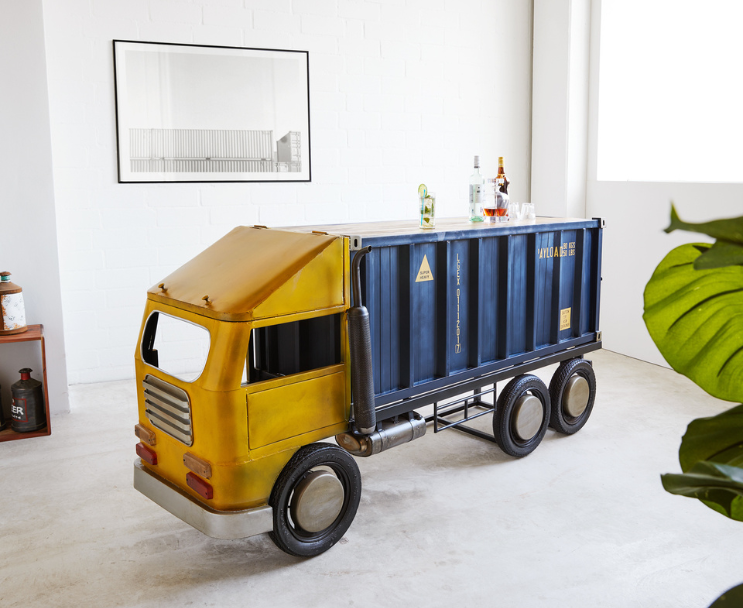 Urban Container Truck Modern Bar Counter for Home