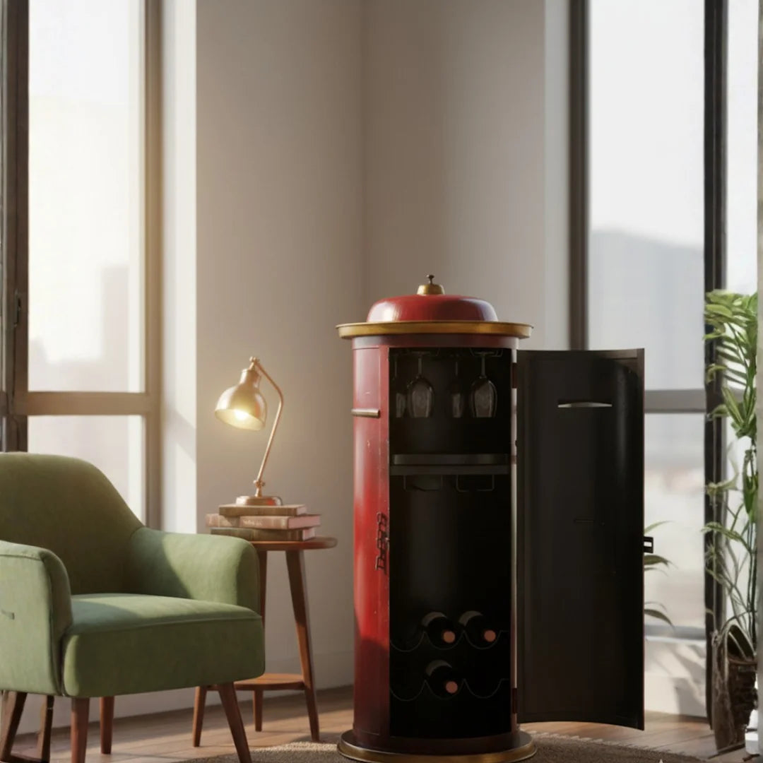 Retro India Post Box Furniture LTT-37 for home décor