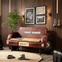 Stylish wooden bench seating for home entryway or outdoor patio with premium craftsmanship by Foxfurn