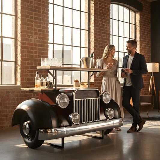 Premium handcrafted truck furniture design by Foxfurn
