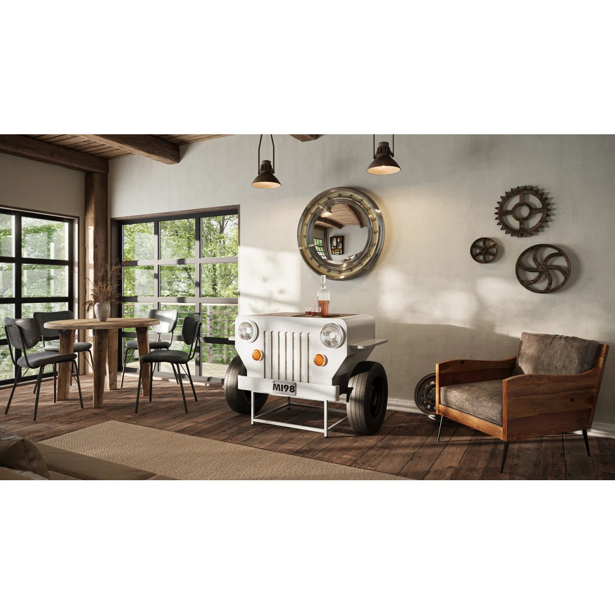 vintage coffee table