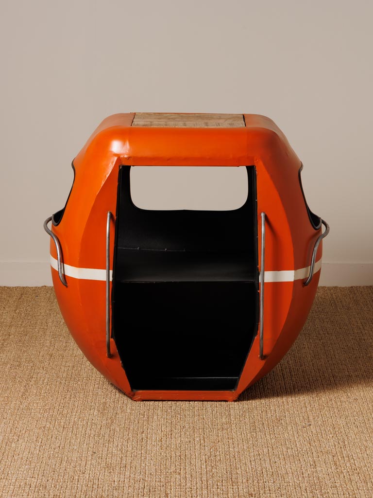 Gandola Bed Side Table with storage