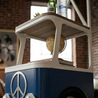Creative vintage bus bar stand for restaurants and home décor